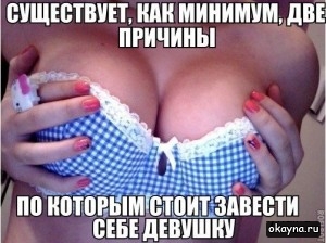 Причины завести себе девушку